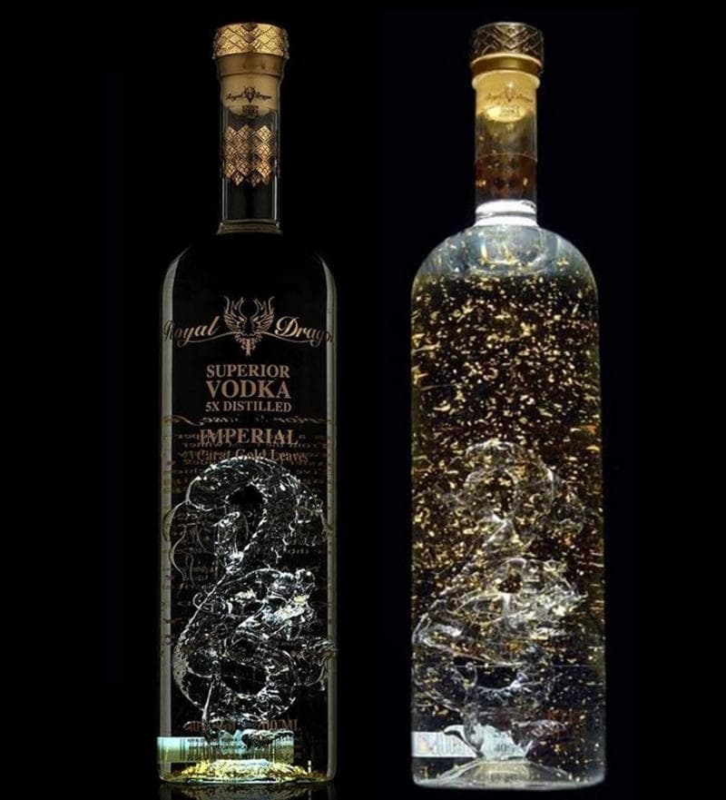 Thông tin chi tiết về rượu Royal Dragon Vodka