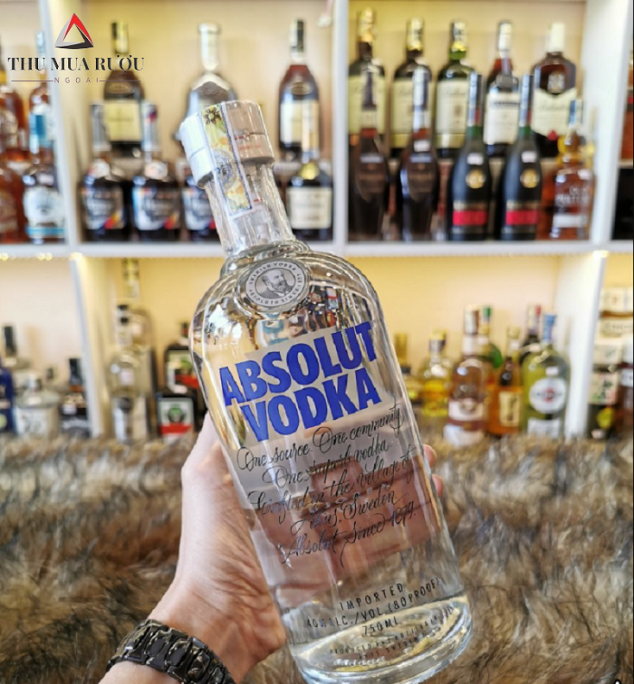 Rượu Absolut Vodka rất được ưa chuộng
