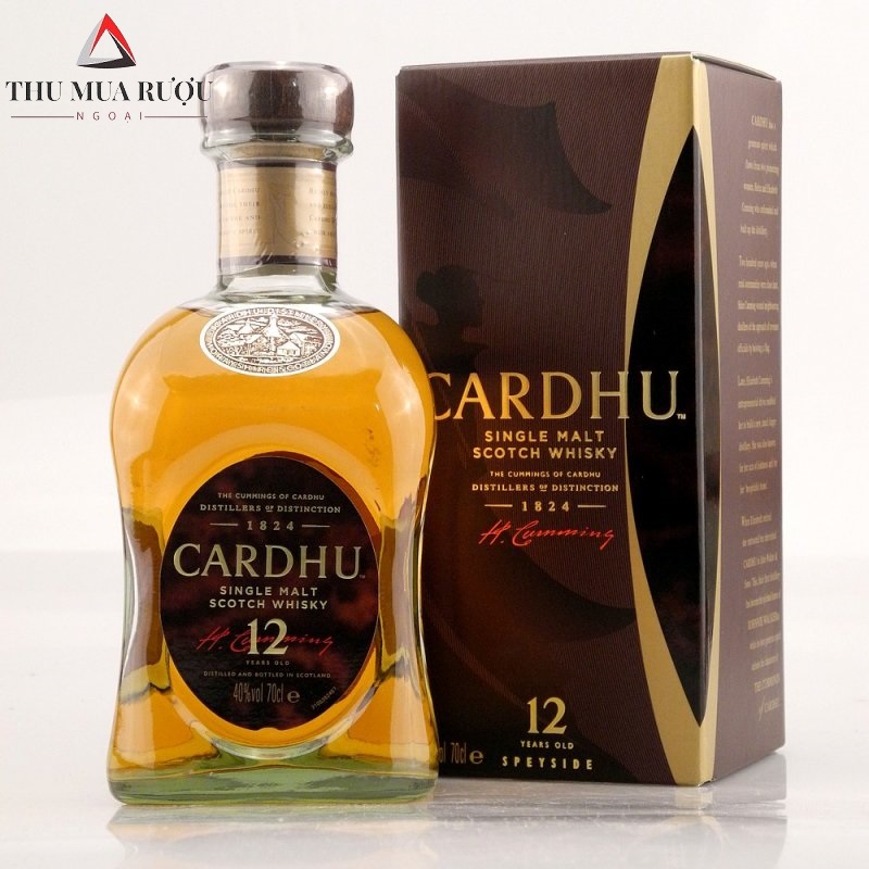 Thu mua rượu Cardhu đã qua sử dụng hoặc rượu còn mới