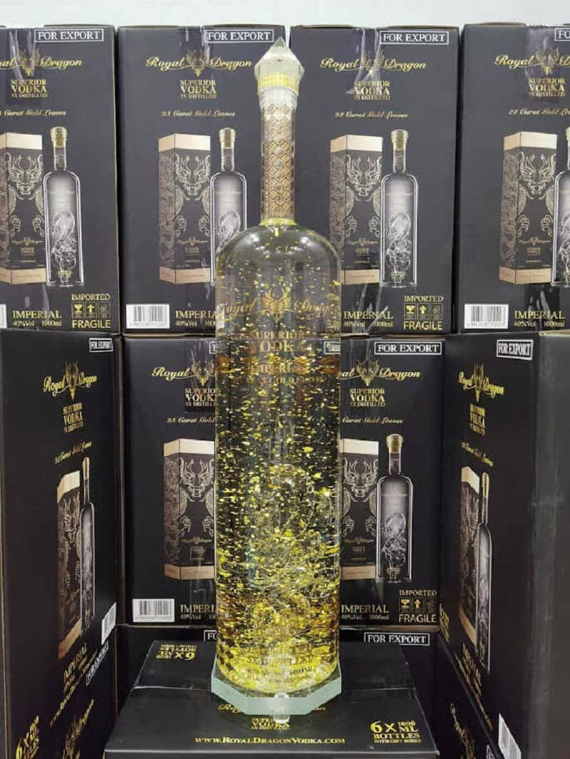 Vintage Wine - Địa chỉ thu mua rượu Royal Dragon Vodka giá cao tại Hà Nội