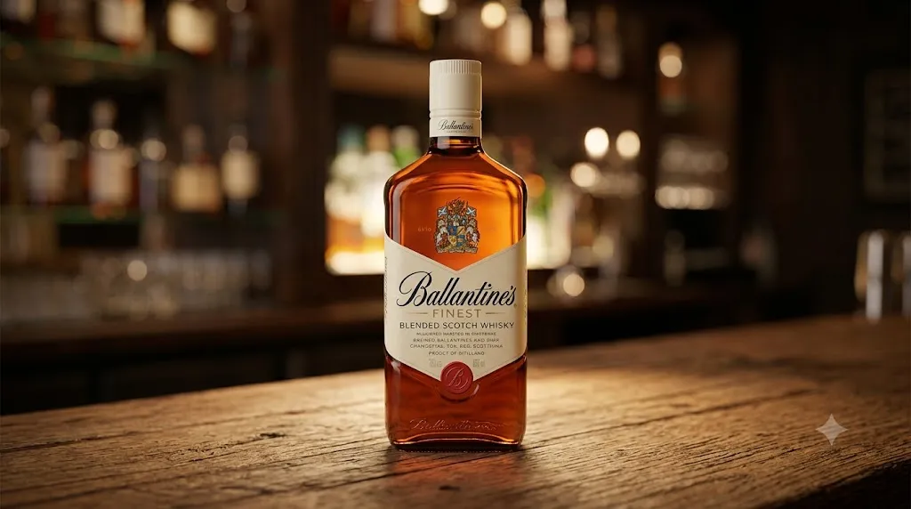 Chai rượu whisky Ballantine's Finest