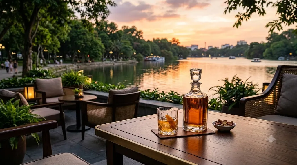 Thu mua rượu ngoại tại Hai Bà Trưng view hồ Thiền Quang