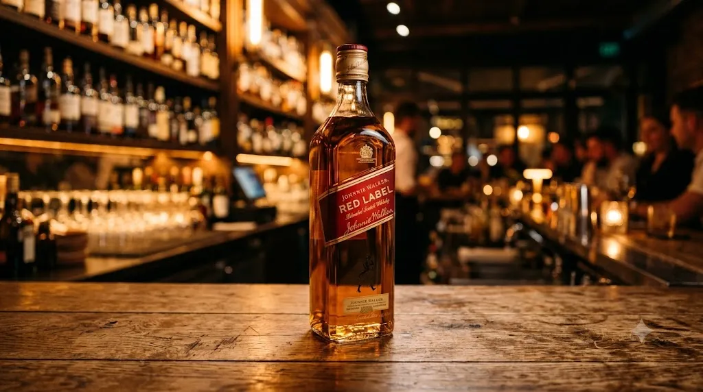 Chai rượu whisky Johnnie Walker Red Label