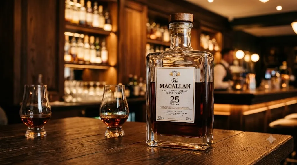 Chai rượu whisky Macallan 25 năm