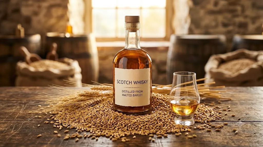 Whisky làm từ lúa mạch - nguồn gốc sản xuất