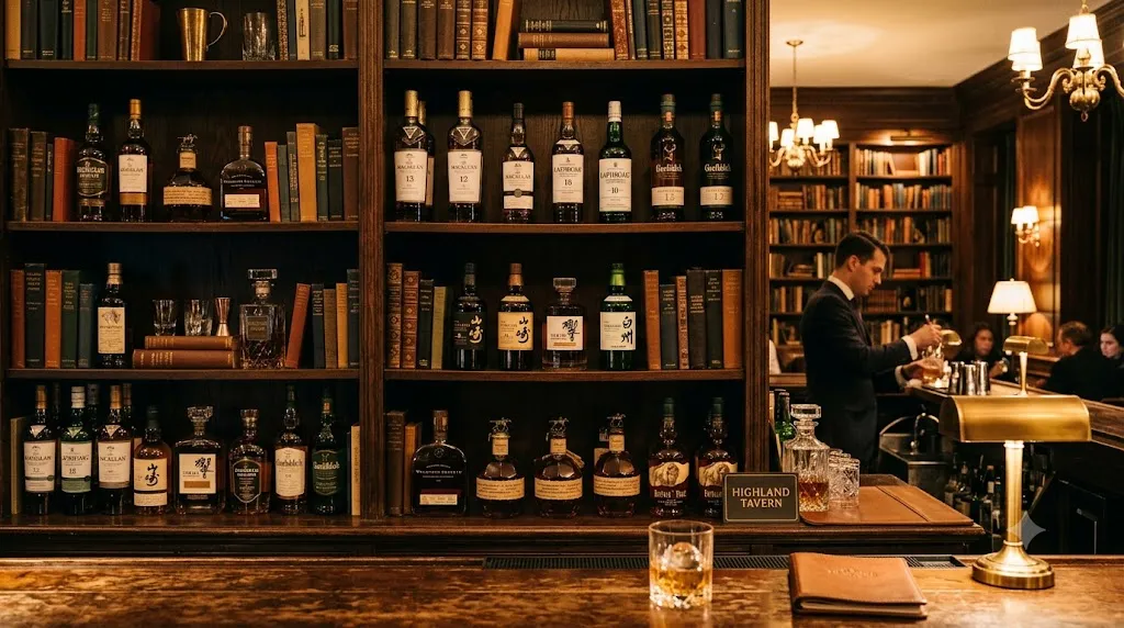 Bộ sưu tập whisky cao cấp: Scotch, Nhật Bản, Bourbon